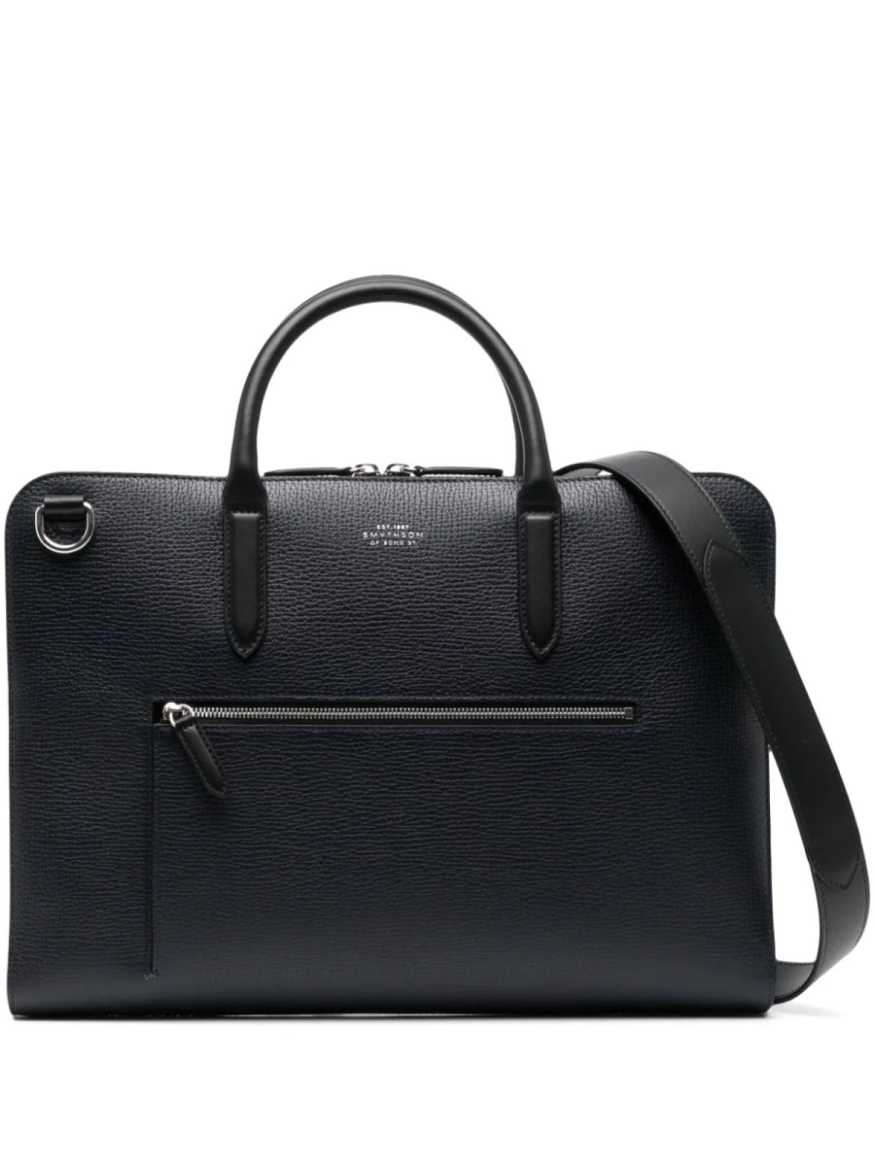 

Smythson портфель на молнии, синий