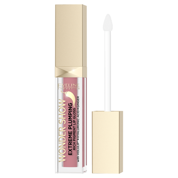 

Блеск для губ 01 конфетный, 6,8 мл Eveline Cosmetics Wonder show, цвет 01 candy