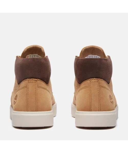 Мужские кроссовки Timberland Emerson Street Mid тёмно-бежевые — фото 4