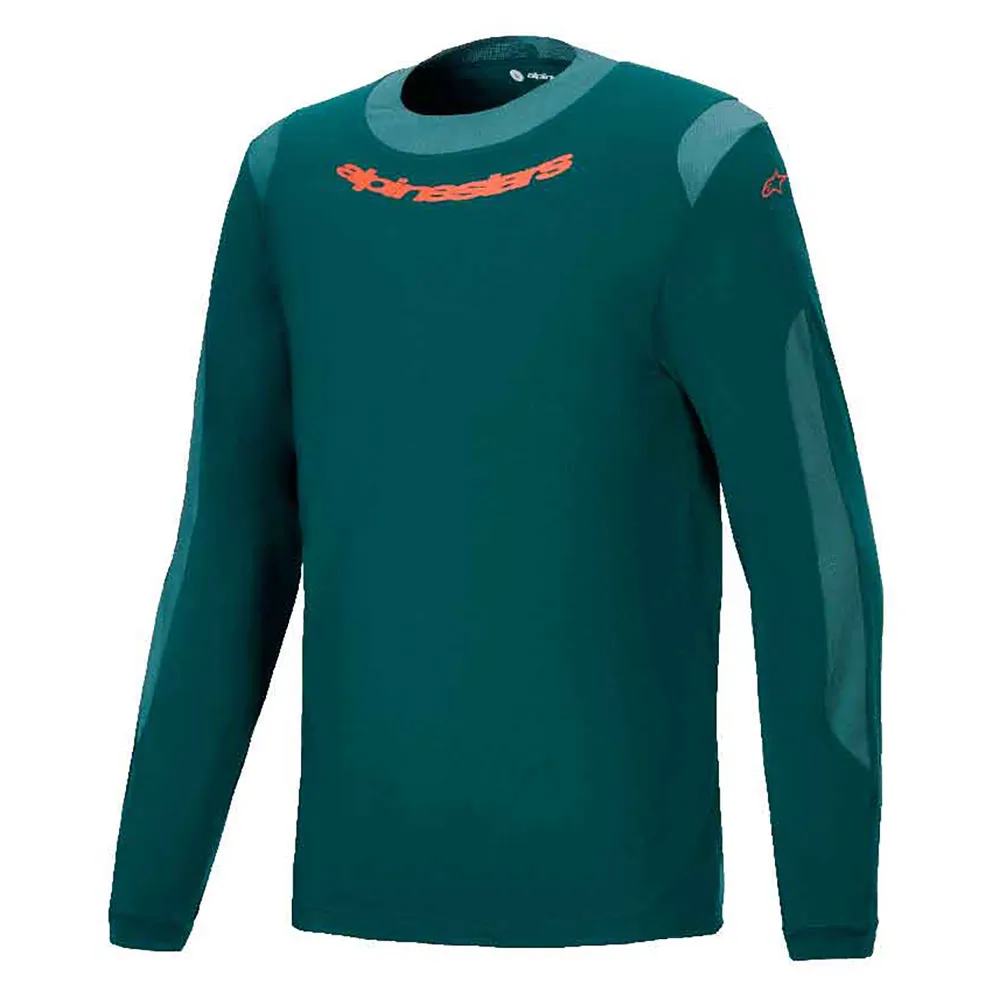 

Джерси эндуро с длинным рукавом Alpinestars A-Dura Dri Wool, зеленый