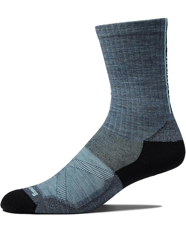 

Носки Smartwool Bike Zero Cushion Ribbed Crew, цвет Pewter Blue