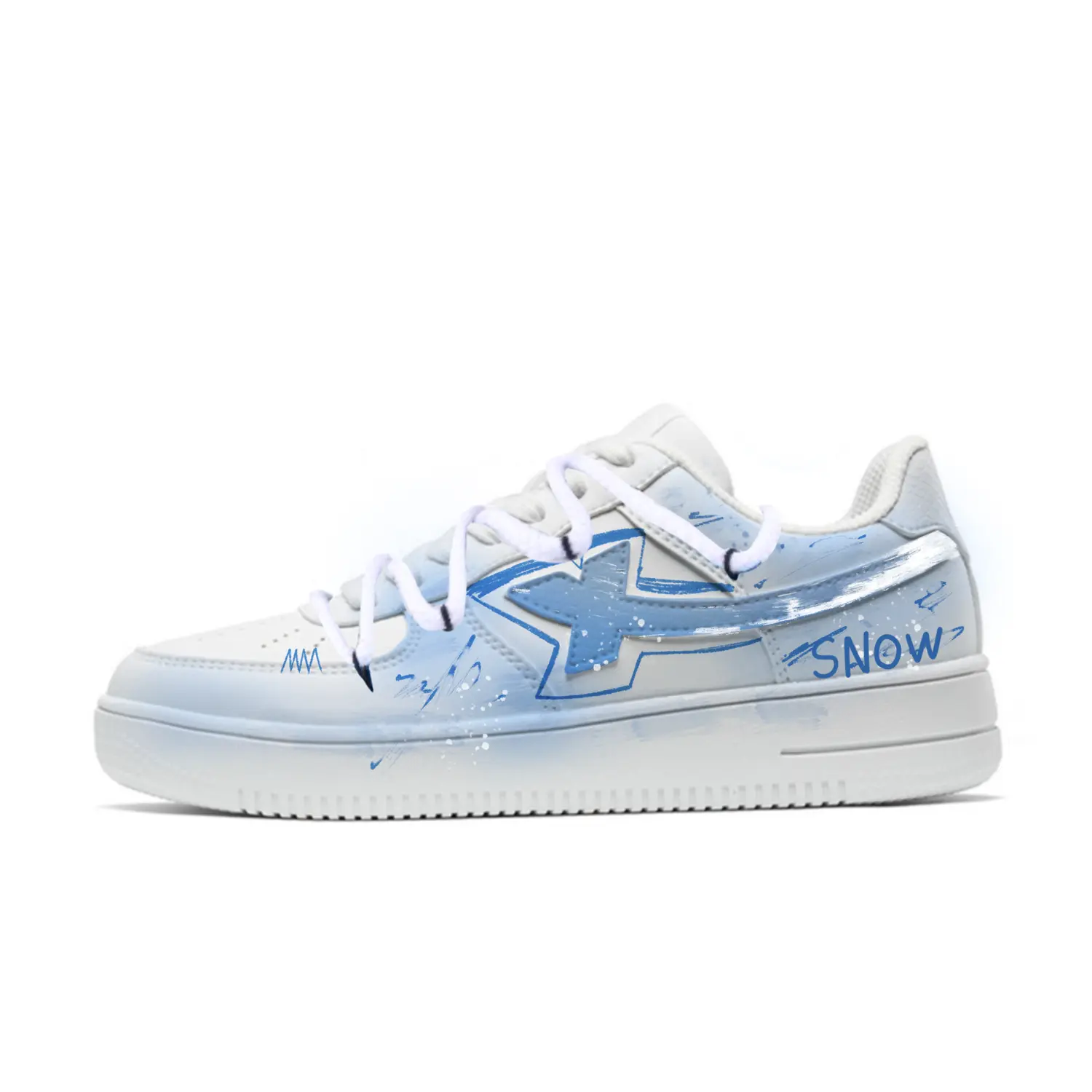 

XTEP Кроссовки Air Force One для скейтбординга, мужские, низкие, белые