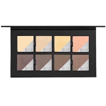Mulac Косметика Контуринг и хайлайтер для лица Палитра Creme Athen Vegan 8 X 5 г — фото 2