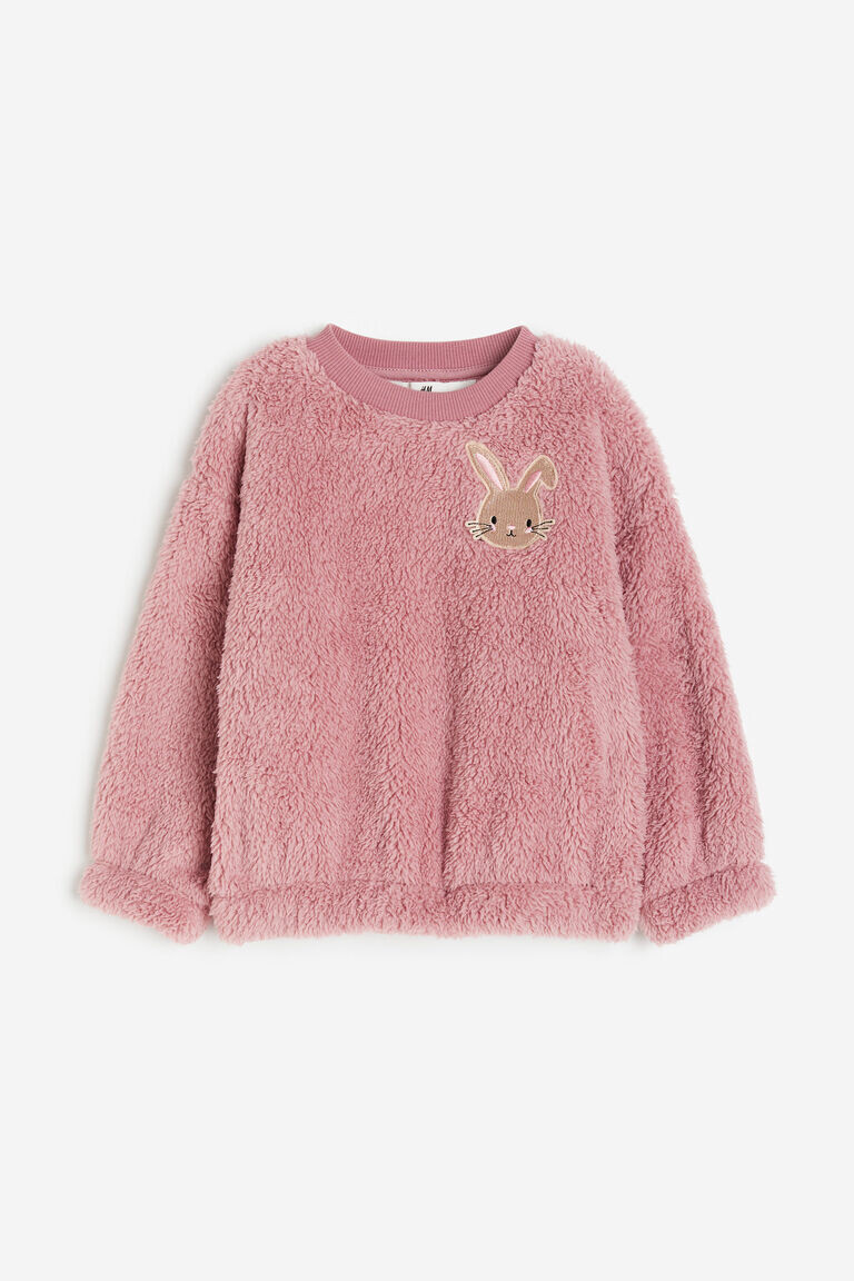 

Толстовка с ворсом H&M, розовый