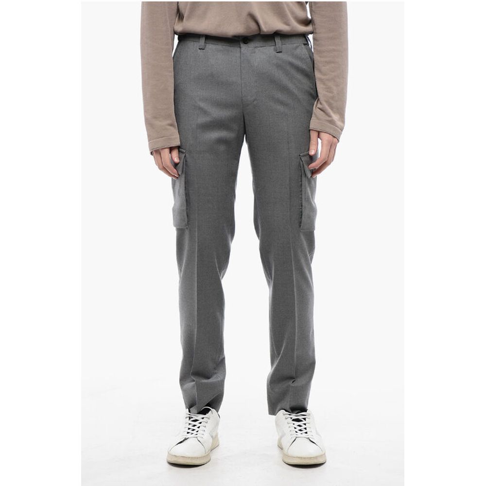 

Брюки LIGHT из натуральной шерсти Corneliani, Gray