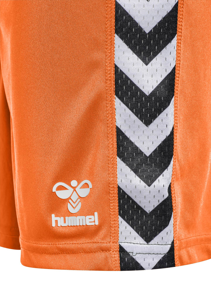 Детские игривые шорты Hummel в ярко-оранжевом цвете Hummel — фото 3