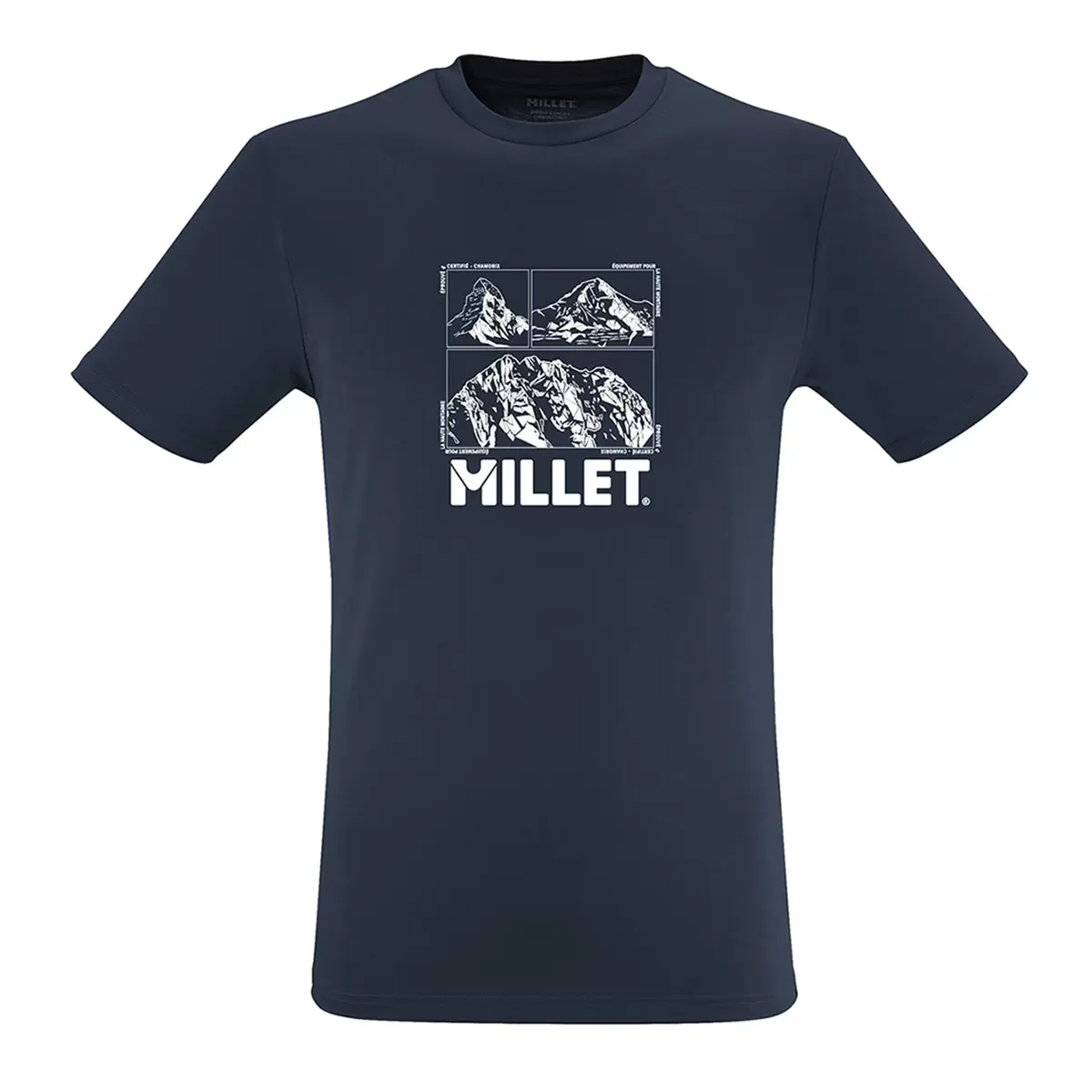 

Мужская футболка CHAMONIX LOGO TS SS M Millet, темно-синий