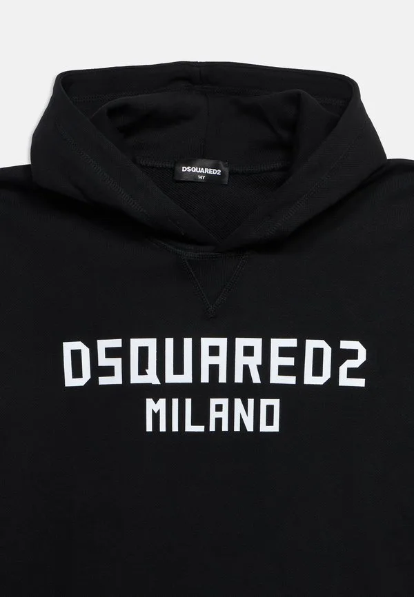 Худи унисекс свободного кроя Dsquared2, Black — фото 4