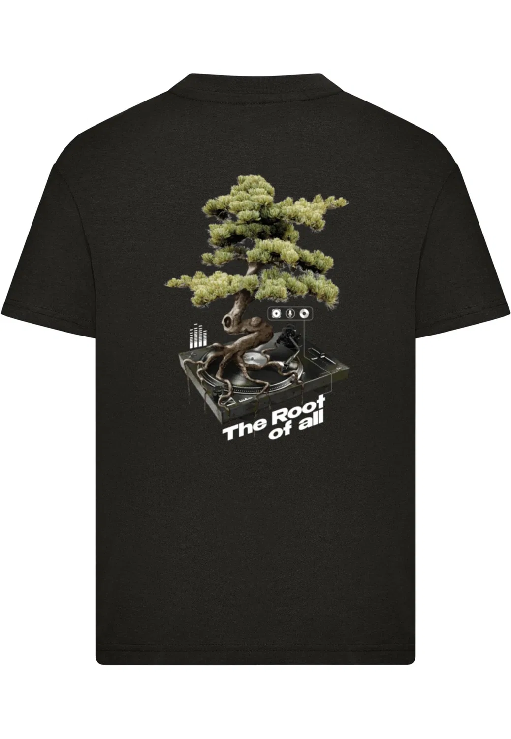 Футболка Mister Tee Shirt Root Of It All черного цвета — фото 2