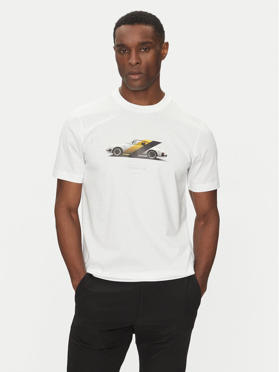 

Футболка обычного кроя Boss, белый