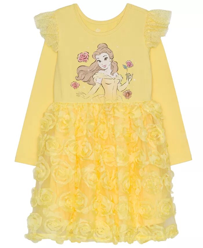 

Платье Sweet Belle Rosette для малышей и маленьких девочек Disney, желтый