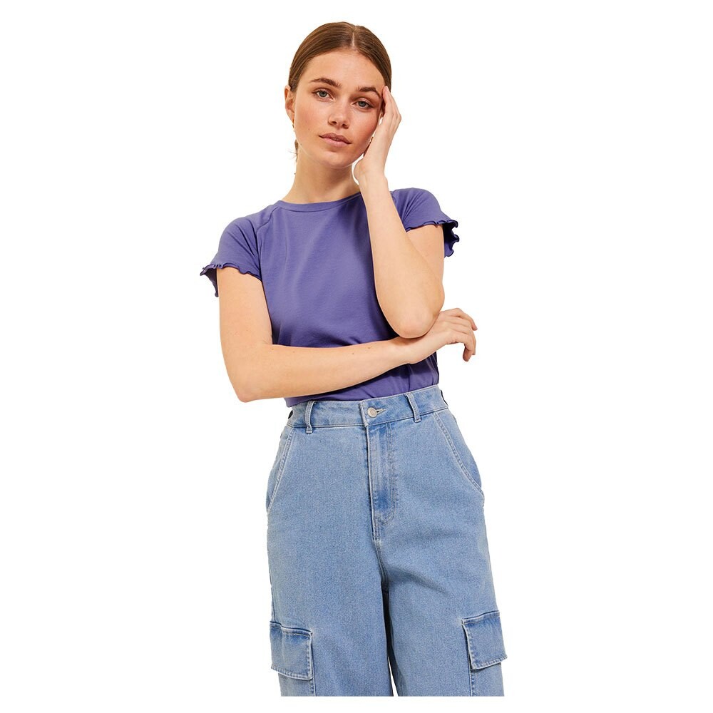 

Футболка Jack & Jones Gigi Stitch Str, фиолетовый