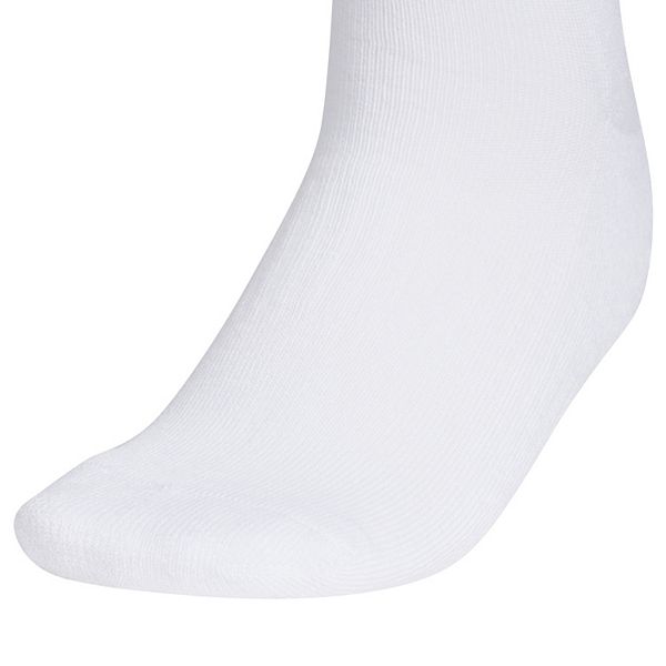 Женские классические носки с амортизацией, 6 пар Adidas, White Onix Grey — фото 3