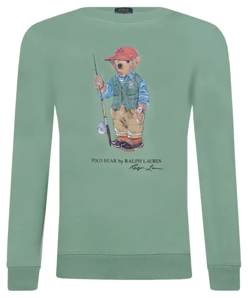 

Толстовка Regular fit Polo Ralph Lauren, зеленый