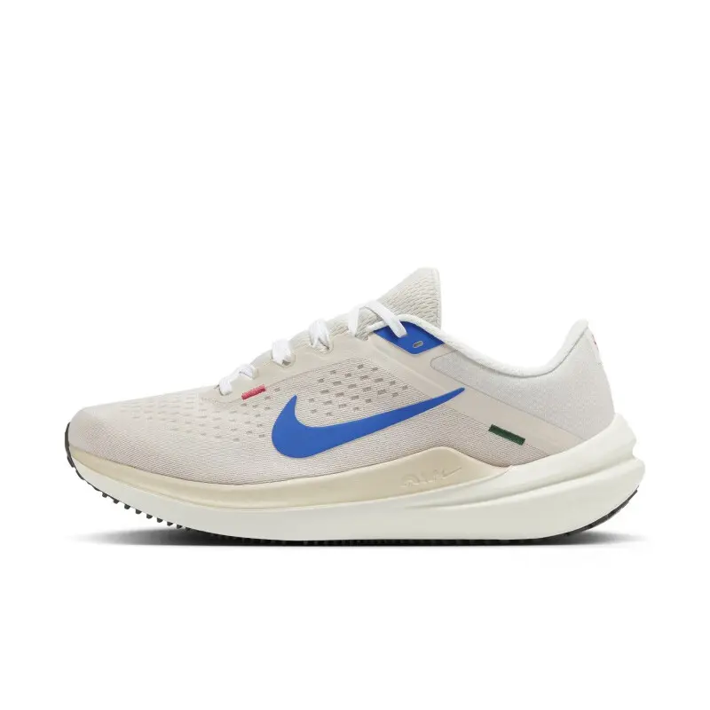 

Nike Эйр Винфло 10 Амортизирующие Износостойкие Дышащие Низкие Повседневные Тренировочные Беговые Кроссовки Мужские Бежево-Голубые, цвет Beige Blue
