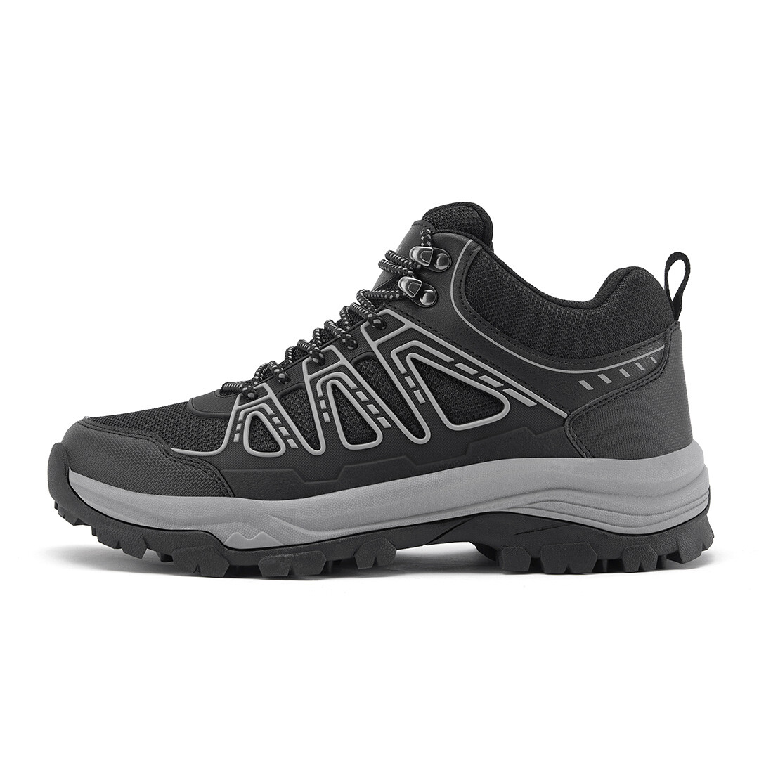 

Кроссовки мужские треккинговые Hiking / Trekking Shoes Men Mid-Top Walksoul, черный