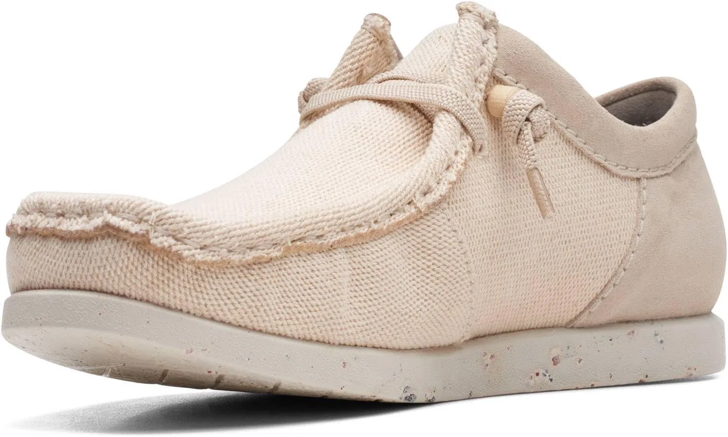Оксфорды мужские Clarks, цвет Ivory Combi