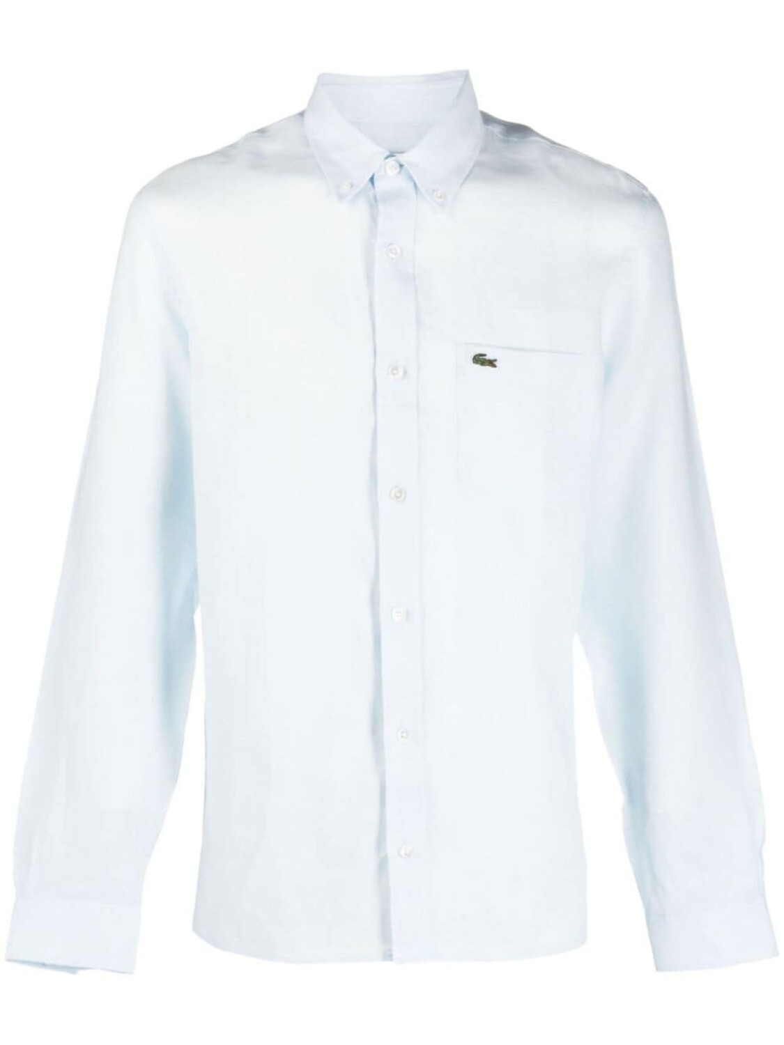 

Lacoste рубашка с вышитым логотипом, синий