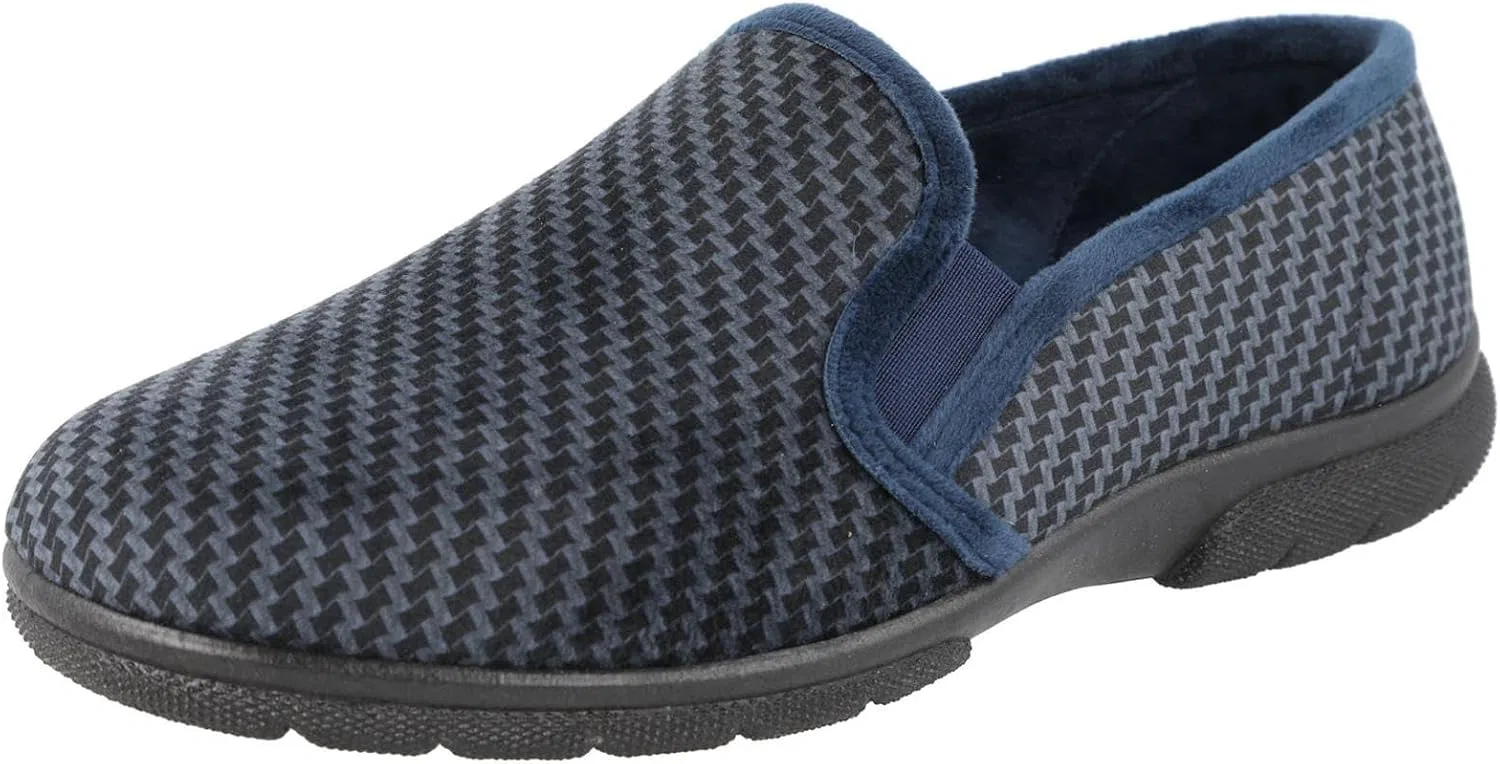 DB Shoes Мужские классические слипоны 6V темно-синего цвета, размеры от 6 до 12