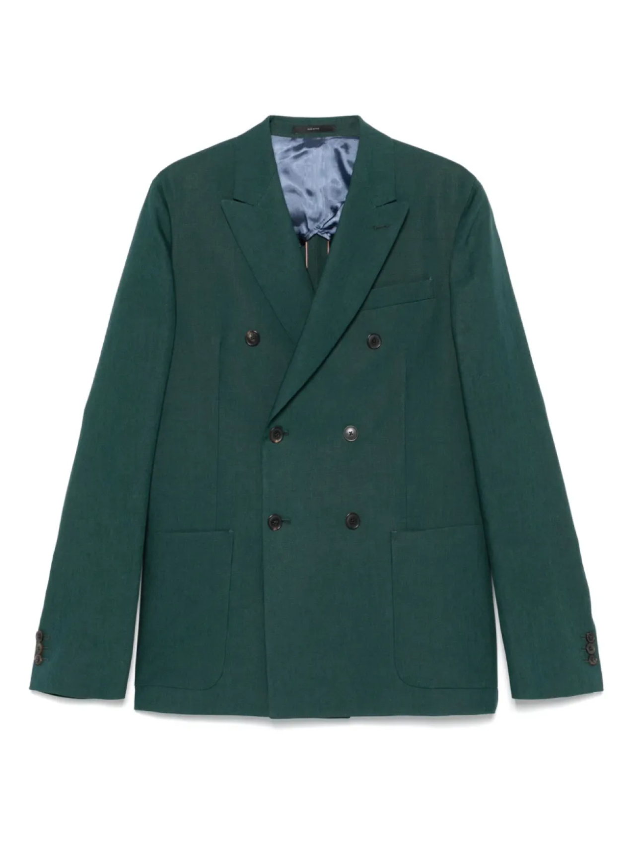 

Двубортный пиджак Paul Smith, зеленый