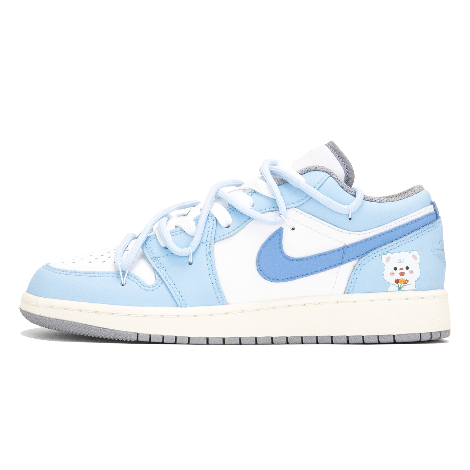 

Кроссовки Air Jordan 1 Vintage Basketball Shoes Women's Low-top Blue, голубой, Синий, Кроссовки Air Jordan 1 Vintage Basketball Shoes Women's Low-top Blue, голубой