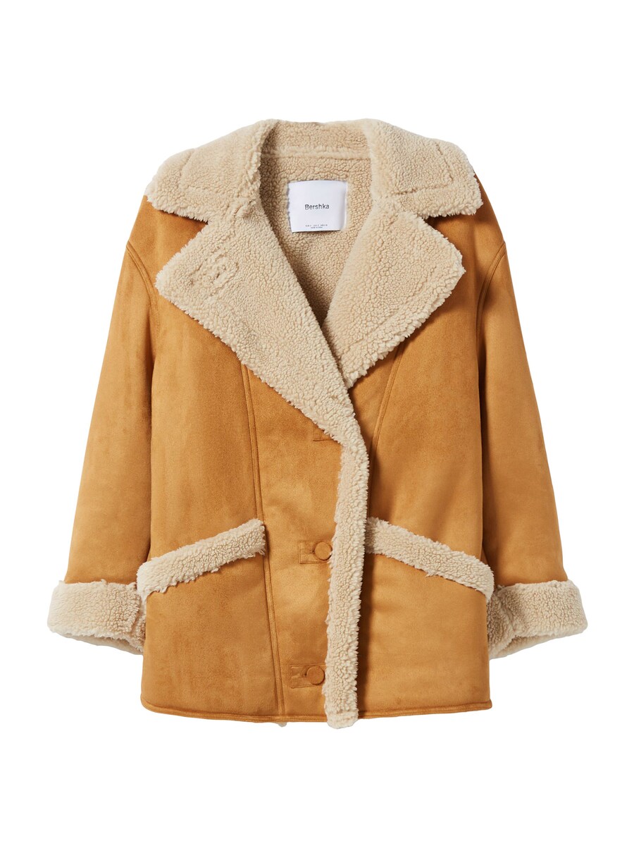 

Всесезонная куртка Bershka Between-Season Jacket, коричневый