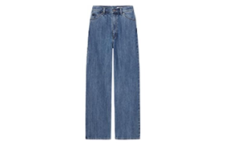 

Джинсы женские королевского синего цвета Uniqlo