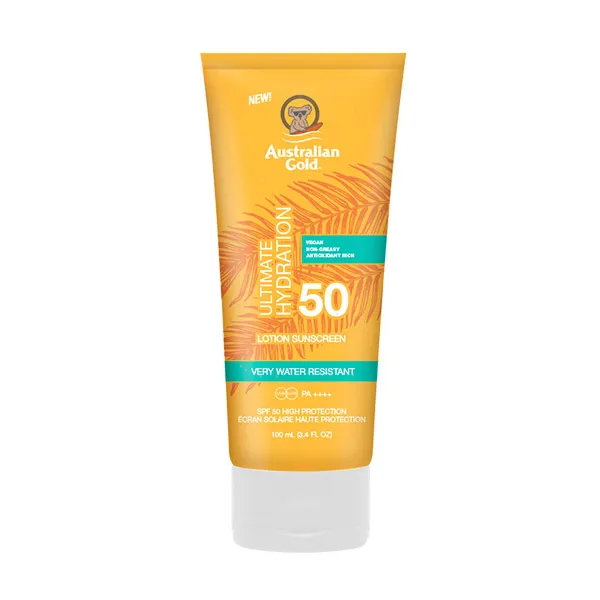 

Увлажняющий солнцезащитный лосьон для тела Loción Ultimate Hydration Spf50 Australian Gold, 100 ml