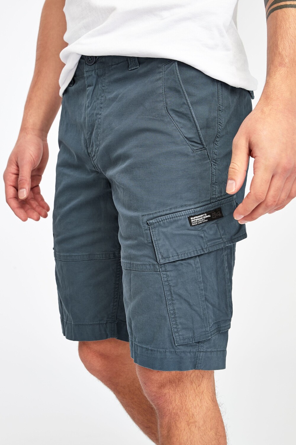 

Шорты чинос Studios Core Superdry, синий