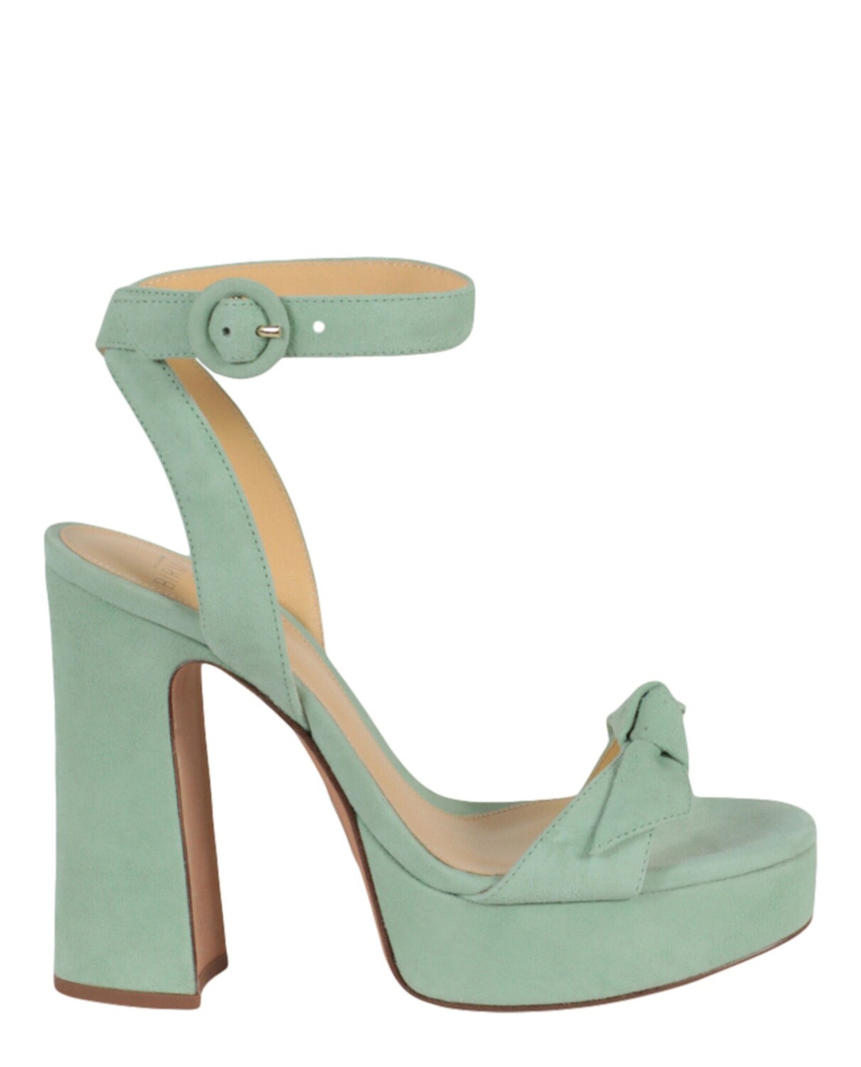 Босоножки Clarita Curve 120 на высоком каблуке Alexandre Birman, зеленый — фото 2