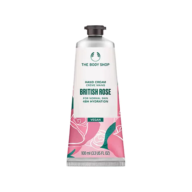 Крем для рук с растительным ароматом, увлажняющий и питающий THE BODY SHOP, Rose Hand Cream 100ml