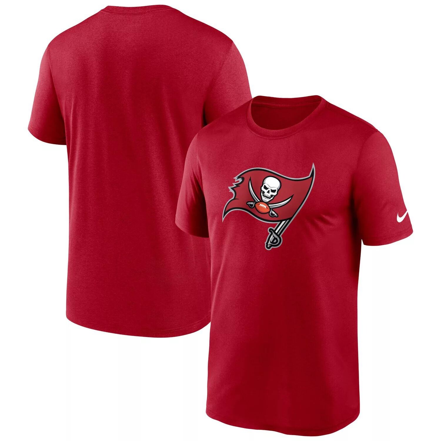 

Мужская красная футболка с логотипом Tampa Bay Buccaneers Legend Performance Nike, Красный, Мужская красная футболка с логотипом Tampa Bay Buccaneers Legend Performance Nike