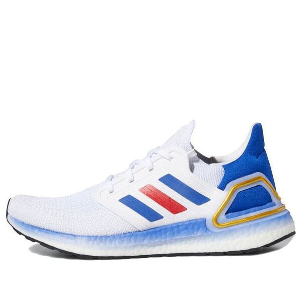 

Кроссовки ultra boost 20 'white royal blue red' Adidas, белый