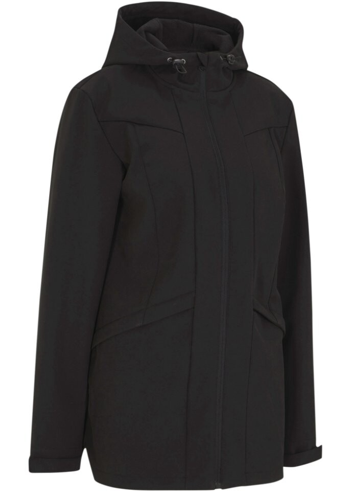 

Куртка softshell водоотталкивающая Bpc Bonprix Collection, черный