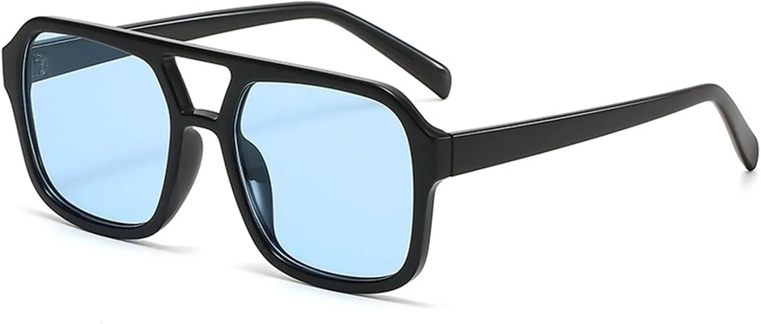 

Мужские солнцезащитные очки с крупной оправой для активного отдыха на природе, для поездок на работу, женские солнцезащитные очки для отпуска Generic, Blue