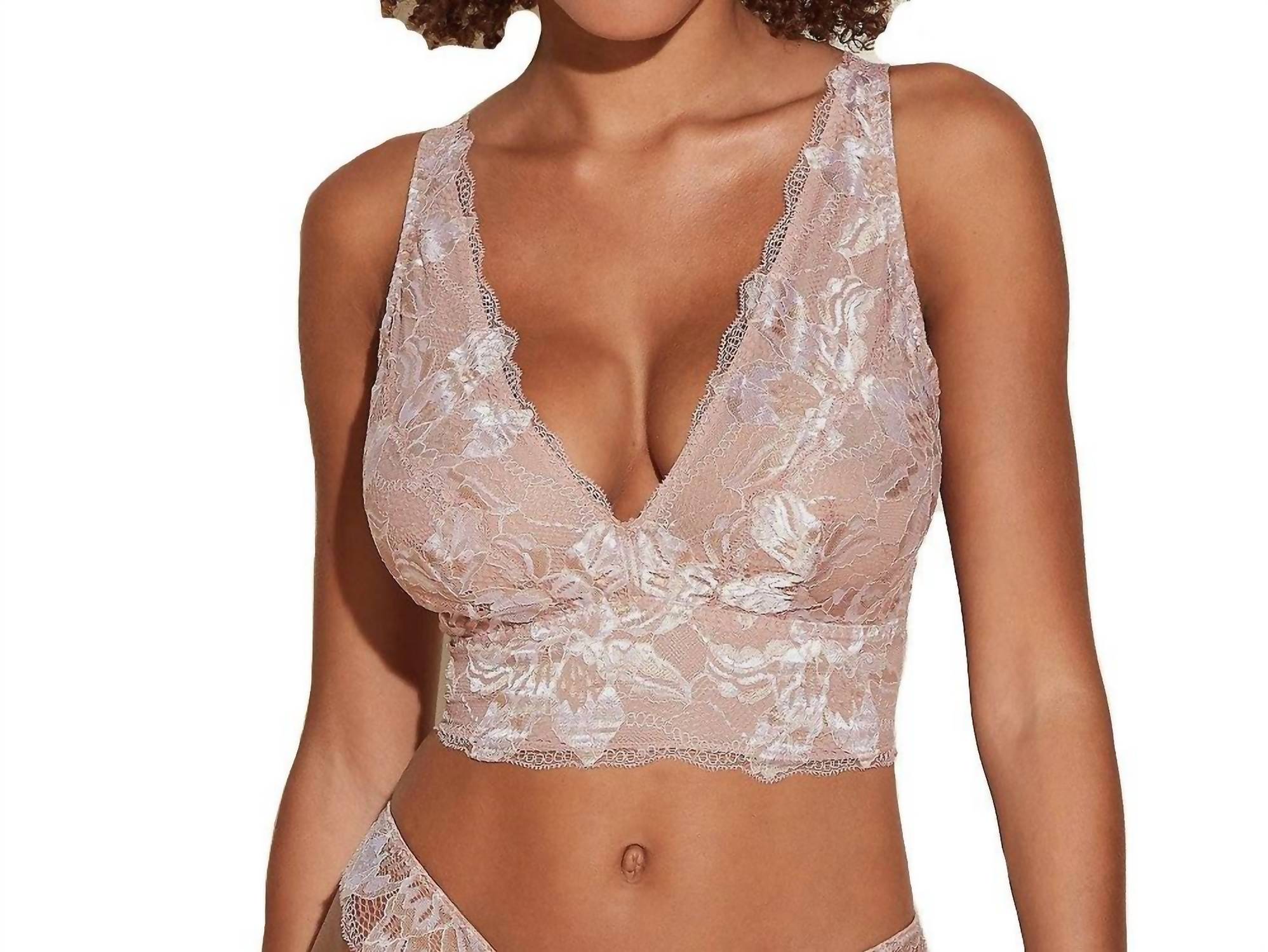 

Бюстгальтер-бралетт Paradiso Curvy Parad1303 цвета Мандорла Cosabella, цвет mandorla
