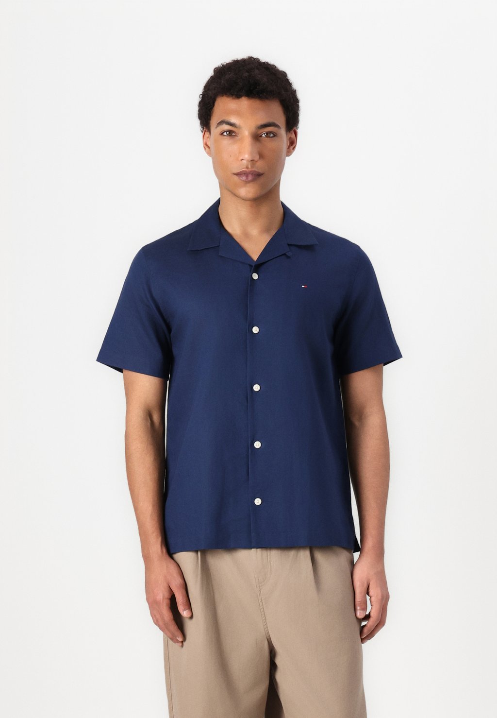 

Рубашка BLEND SOLID Tommy Hilfiger, темно-синий
