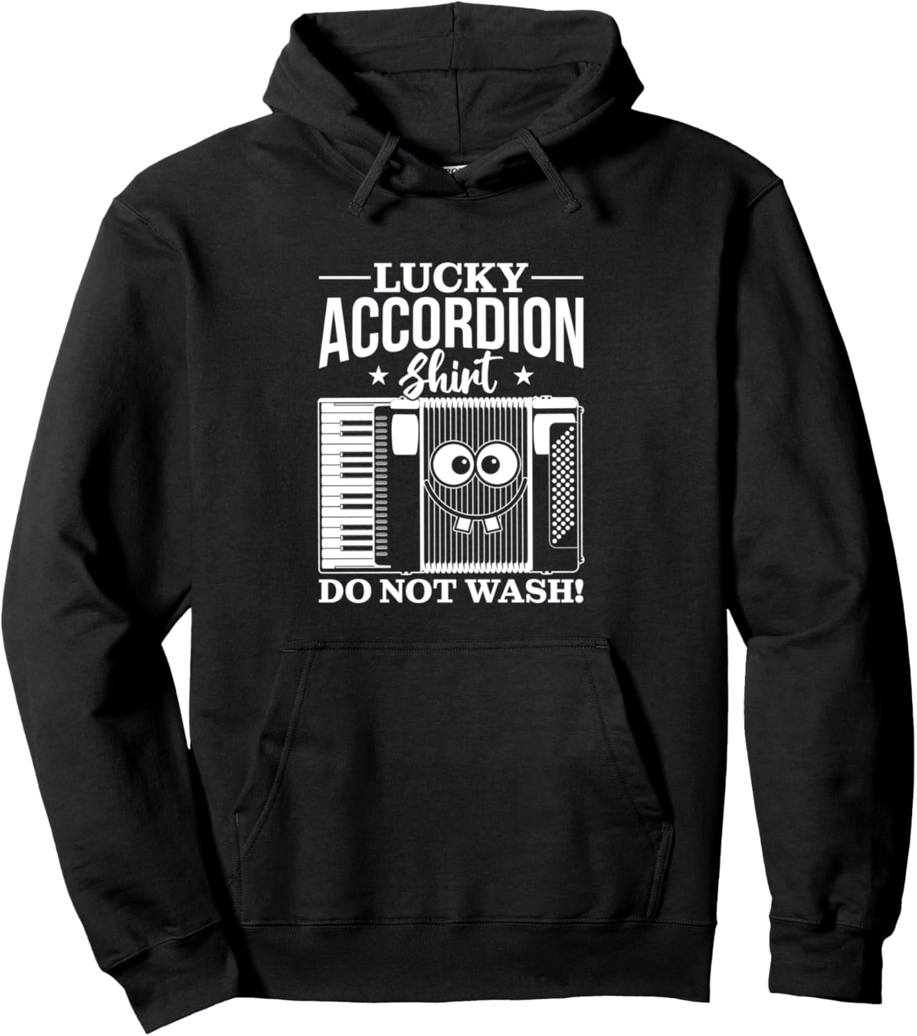 

Толстовка Lucky Accordion Shirt - не требует стирки! Толстовка с изображением аккордеона Air Accordion Instrument Air Accordion Player Lucky Air Accordionist, черный