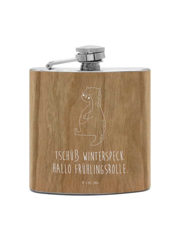 

Mr. & Mrs. Panda Фляга Flachmann Krebs Astrologie ohne Spruch in Braun