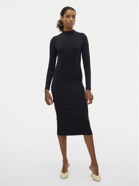 

Платье на каждый день приталенного кроя Vero Moda, черный