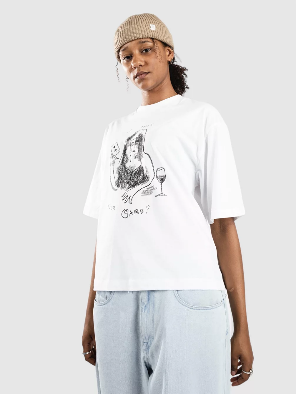 

Футболка Пепе Кард Carhartt Wip, белый
