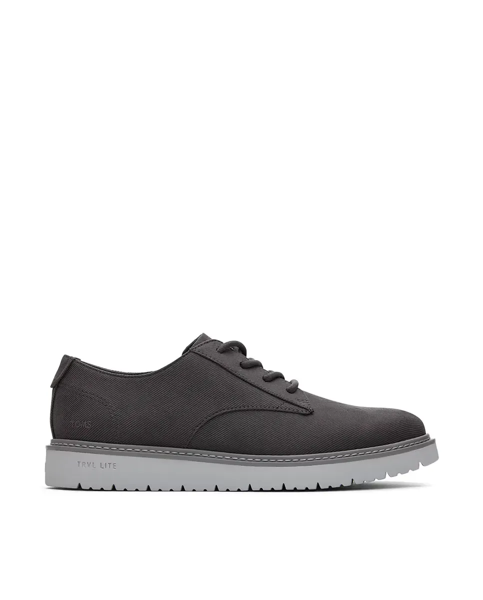 Мужские туфли Navi Trvl Lite Oxford из канвы Toms, темно-серый