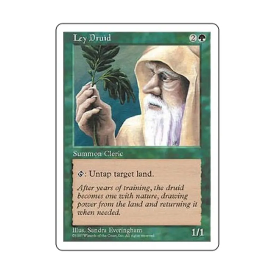 

CCG Лей Друид (К), MTG - 5th Edition