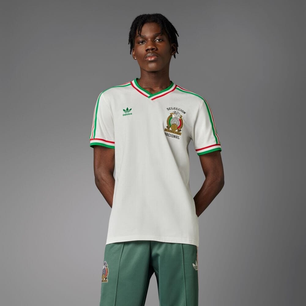 

Униформа Adidas Mexico Away Jersey 85, цвет Cloud White