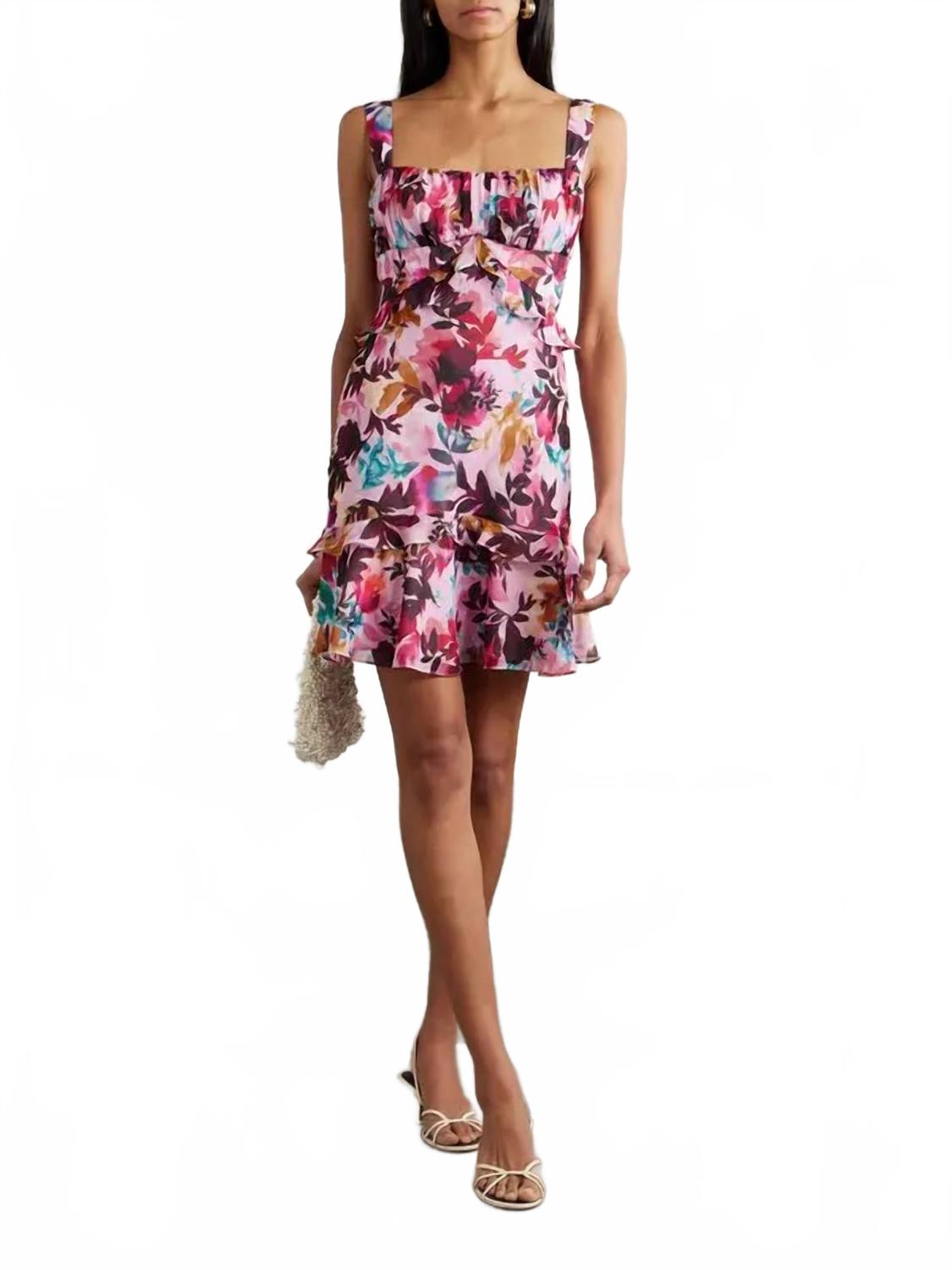 

Платье Chandra в акварельных тонах Saloni, Watercolor