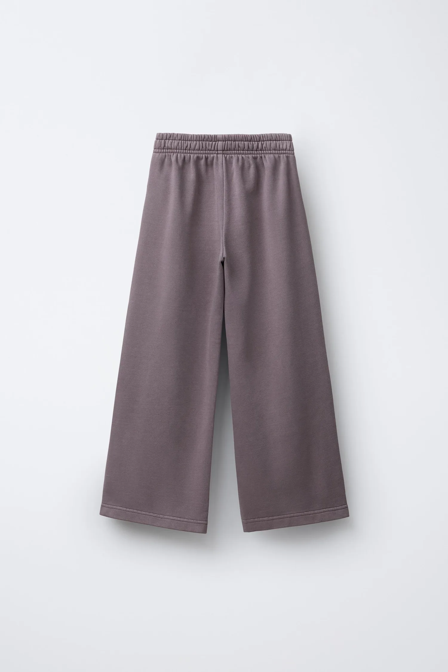 Zara Брюки с широкими штанинами, с эффектом потертости — фото 2
