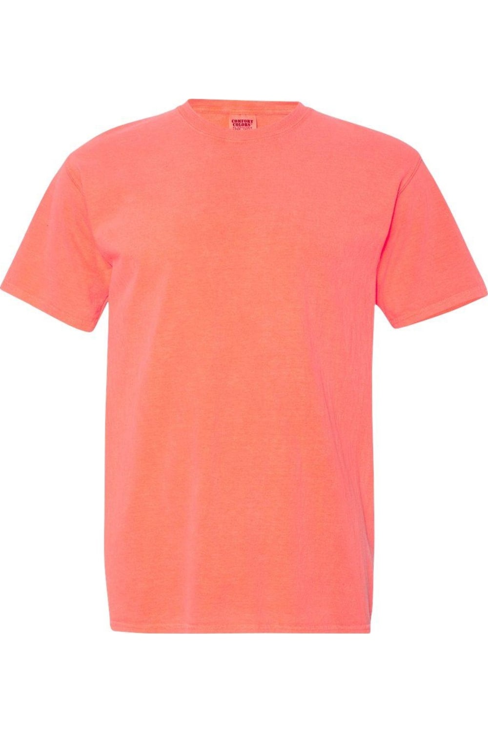 

Футболка Comfort Colors, окрашенная в готовом виде, плотная, цвет neon red orange