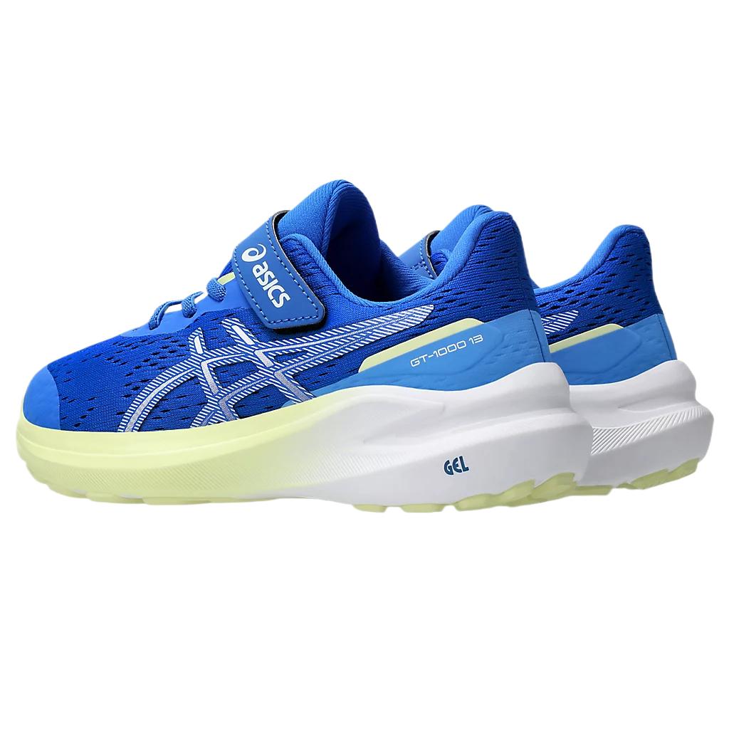 Кроссовки для бега GT 1000 13 Breathable Rebound Support Low Top для детей ASICS, синий — фото 2