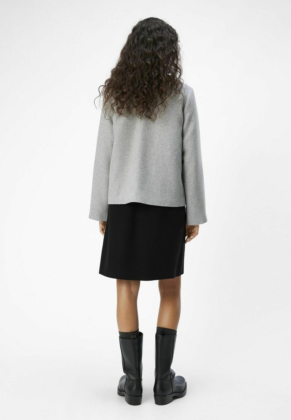 

Легкая куртка OBJPISA SHORT JACKET Object, серый