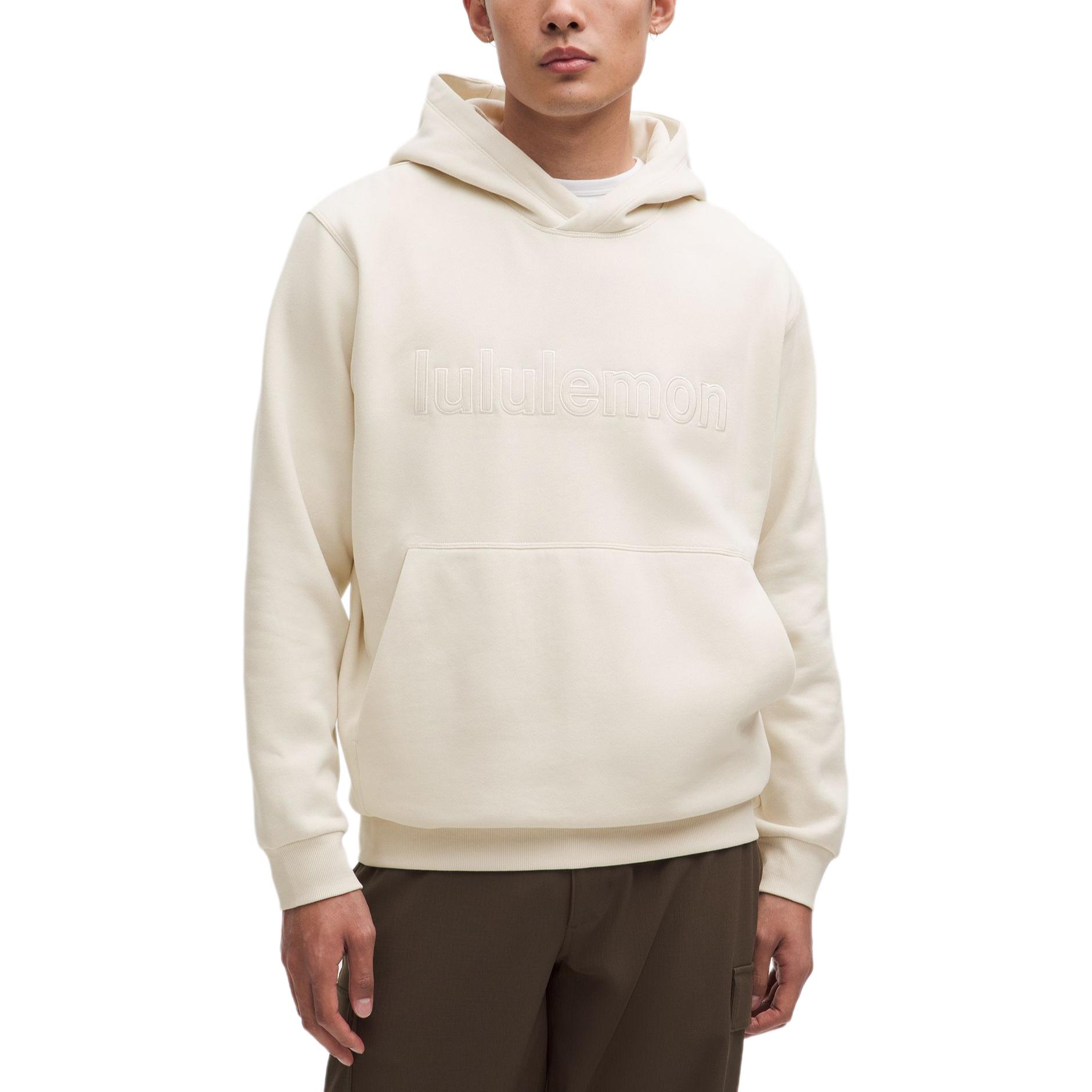 

Свитшот Steady State для мужчин Lululemon, светло айвори белый/ltiv